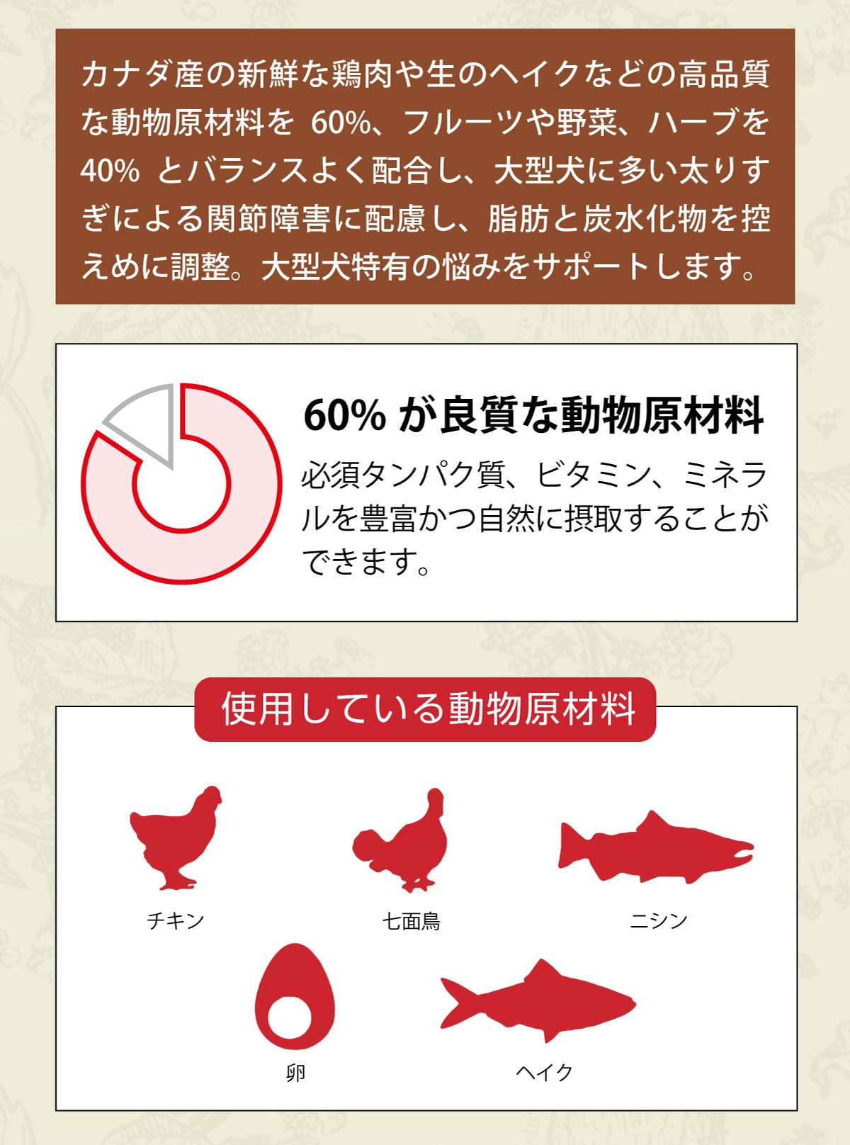 Amazon.co.jp: アカナ アダルトラージブリードレシピ 11.4kg×2個